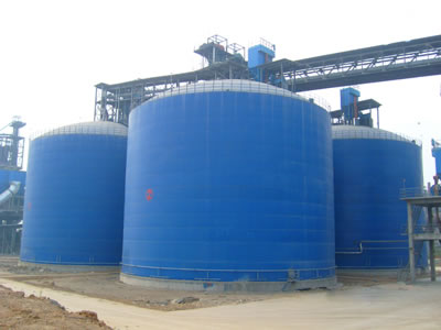 建平水泥钢板库改造