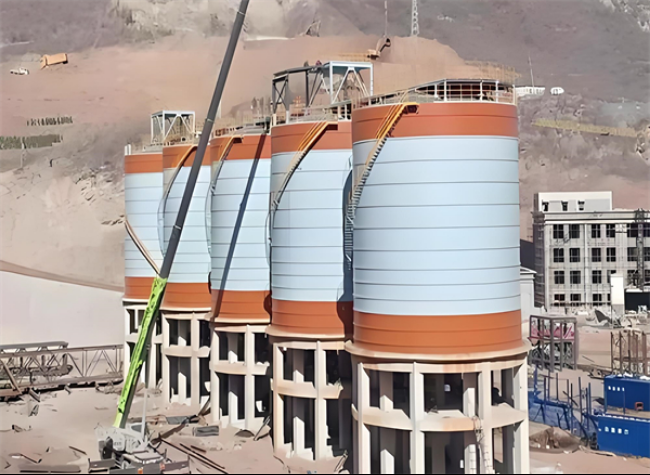 建平高架钢板仓